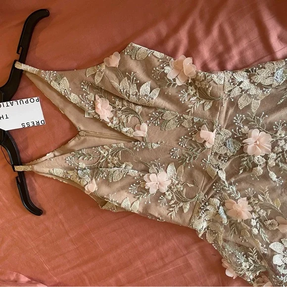 New without tags Dress the population Audrey dress. Size small. - Picture 3 of 7